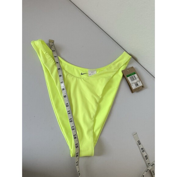 NIKE Women Sling Bikini Swim Bottom Florescent Green Neon NESSC230 739 XL NWT - Picture 7 of 8
